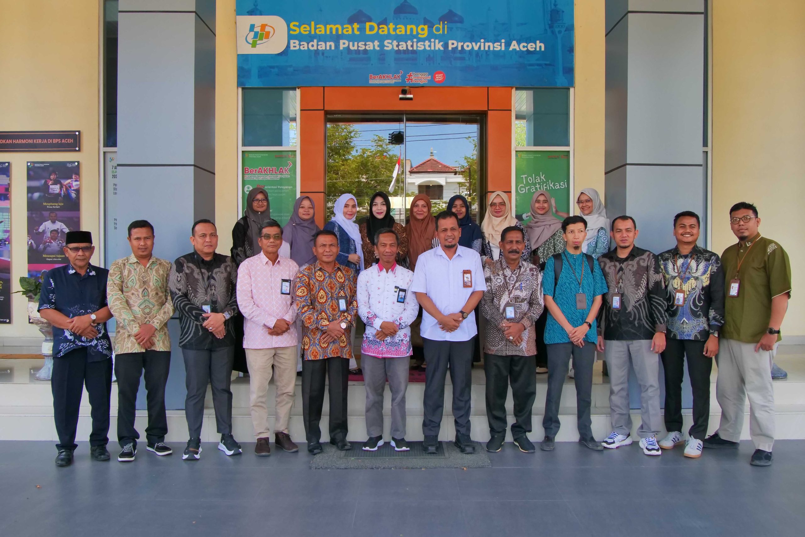 LLDikti Wilayah XIII Pelajari Success Story Perolehan WBK di BPS Provinsi Aceh